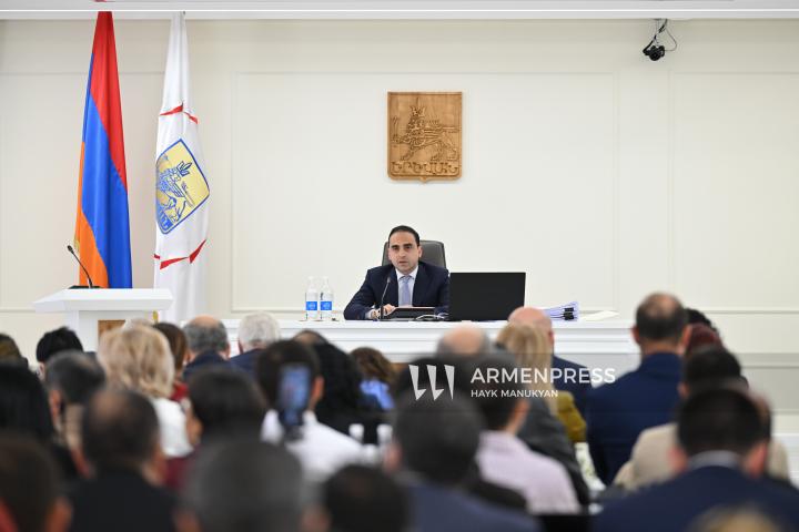Yerevan City Council meeting