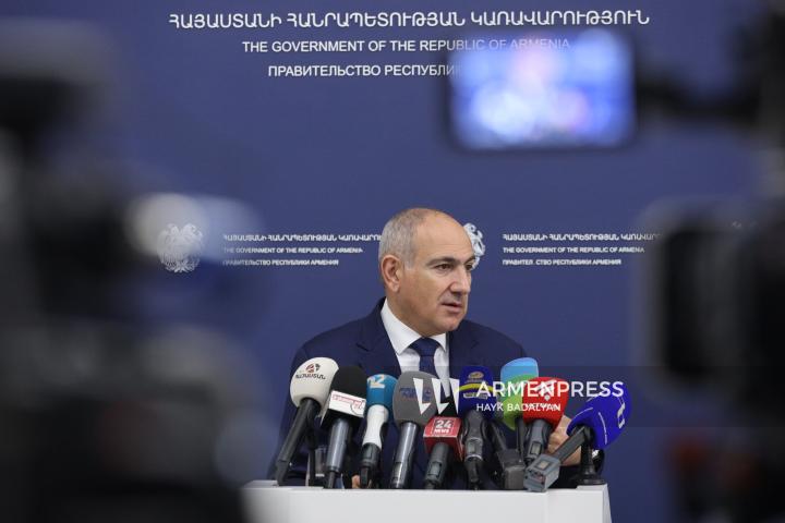 Prime Minister Nikol Pashinyan's press briefing