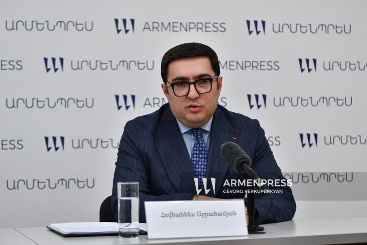 Press conference of Hovhannes Abrahamyan, Head of the Energy Regional Markets Department at the Ministry of Territorial Administration and Infrastructure of Armenia