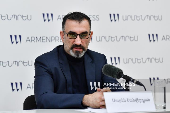 Press Conference of Suren Shahverdyan, Director of the Stanislavski Russian Drama Theatre