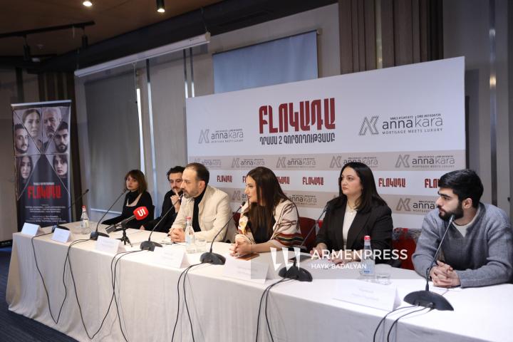 Press conference on Blockade drama play