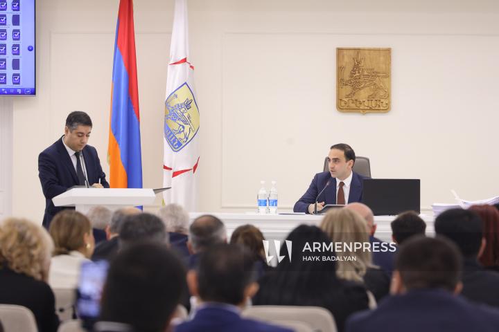 Yerevan City Council session