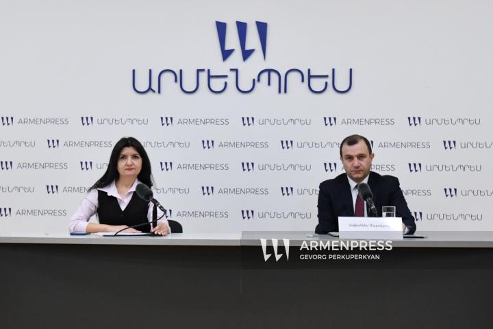 Пресс-конференция руководителя Инспекционного органа по охране природы и недр РА Ованеса Мартиросяна