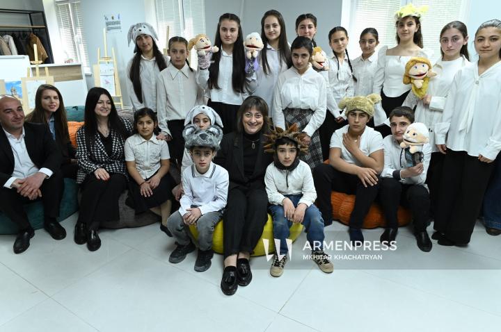 Lori bölgesinin Dzoraget yerleşiminde yeni kapsayıcı çok işlevli bir kamusal alan açıldı