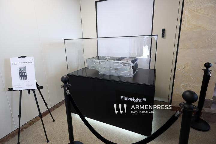 Eleveight AI-ի և ՀՀ ԲՏԱ նախարարության միջև փոխըմբռնման հուշագրի ստորագրման պաշտոնական արարողությունն ու շրջայցը կենտրոնում