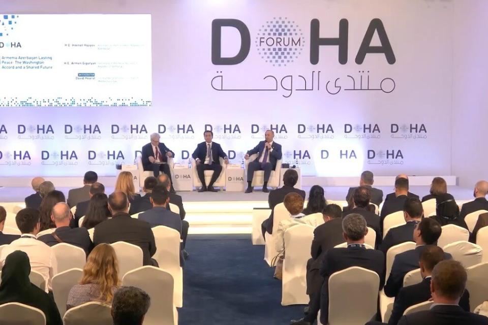 «Միջանցք» եզրույթն ընդունելի չէ մեզ համար. Գրիգորյանը՝ Հաջիևի հետ քննարկմանը