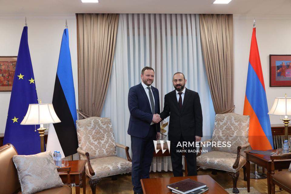 Հայաստանի և Էստոնիայի ԱԳ նախարարների հանդիպումը