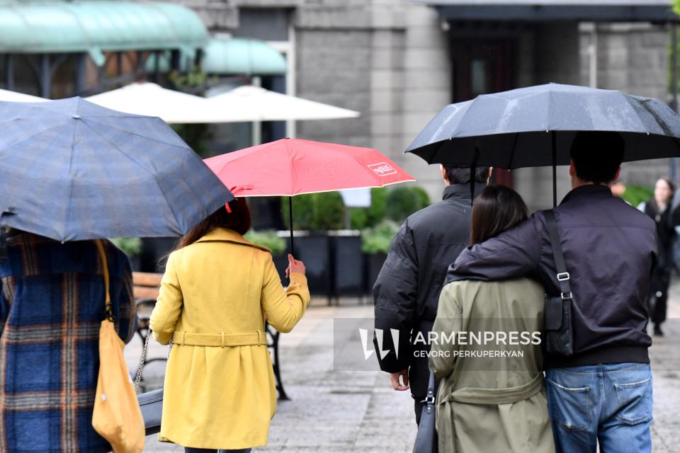 Առաջիկա օրերին Հայաստանի ամբողջ տարածքում սպասվում են տեղումներ