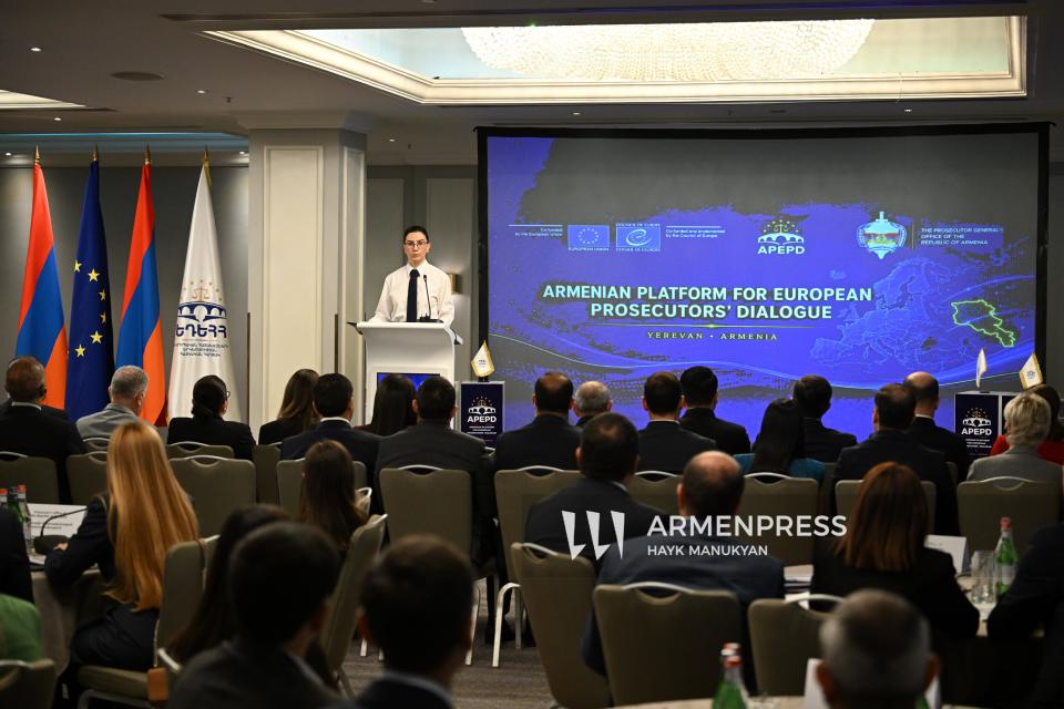 «Եվրոպական դատախազների երկխոսության հայկական հարթակ» երկօրյա միջոցառման բացումը