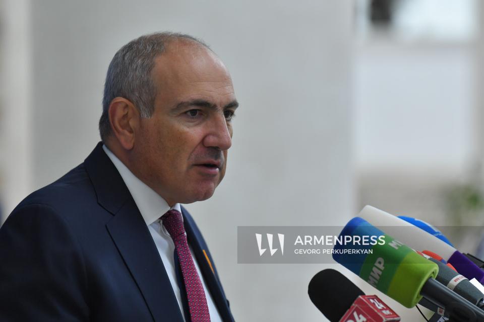Նիկոլ Փաշինյանի ճեպազրույցը