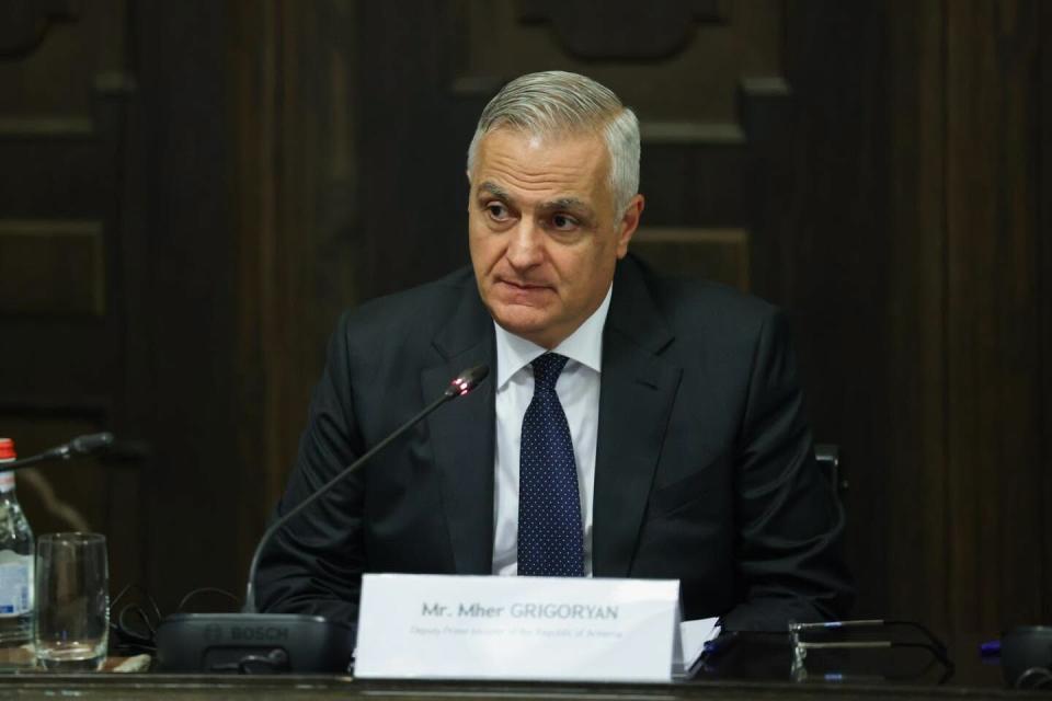 Вице-премьер Григорян отметил важность вклада Всемирного банка в программы развития Армении