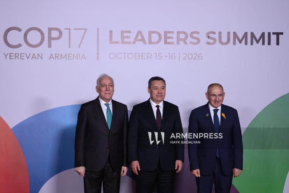 COP17. Դիմավորման հանդիսավոր արարողություն