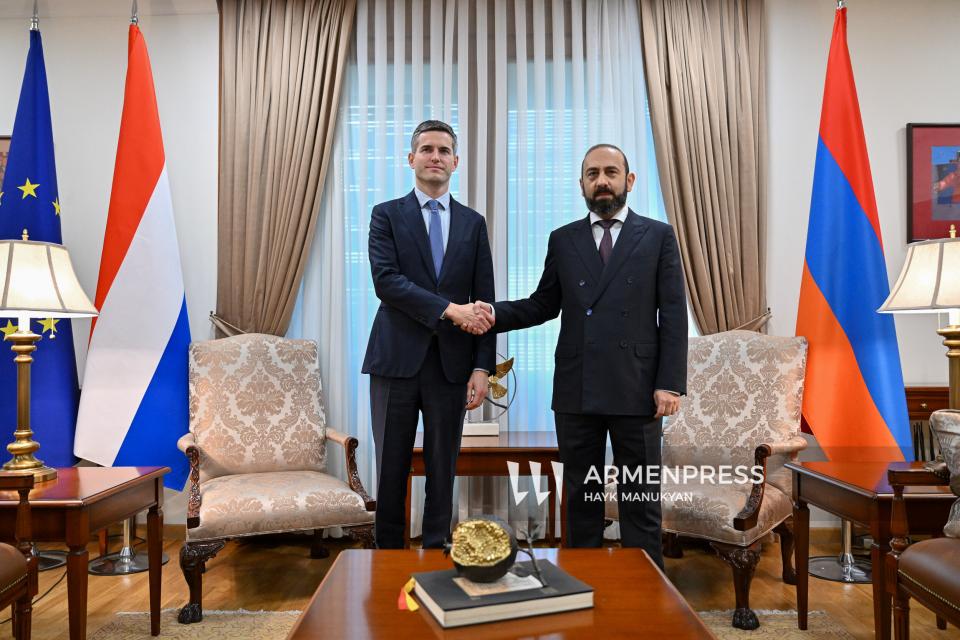 ՀՀ ԱԳՄԱ նախարար Արարատ Միրզոյանի և Նիդերլանդների Թագավորության ԱԳ նախարար Թոմ Բերենդսենի տետ-ա-տետ հանդիպումը