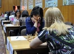 The Armenian woman chess player is the winner of the Woodland Hills chess 
tournament