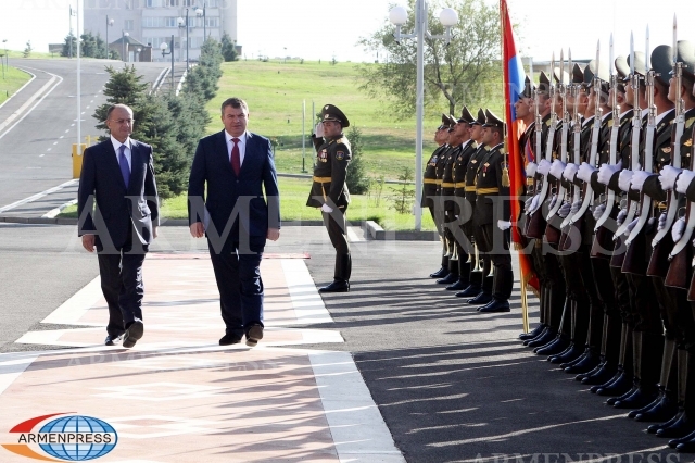 Armenian-Russian military cooperation is at a high level. Russian Minister of Defense
