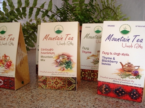 Новый ассортимент «Сари тей» или «Горного чая» уже появился в Армении в 
розничной продаже