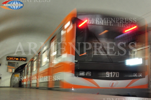 Yerevan metro equipped with modern wagons