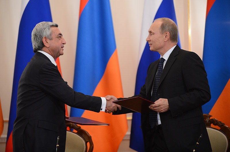 Президент Армении заявил о решении страны вступить в Таможенный союз
