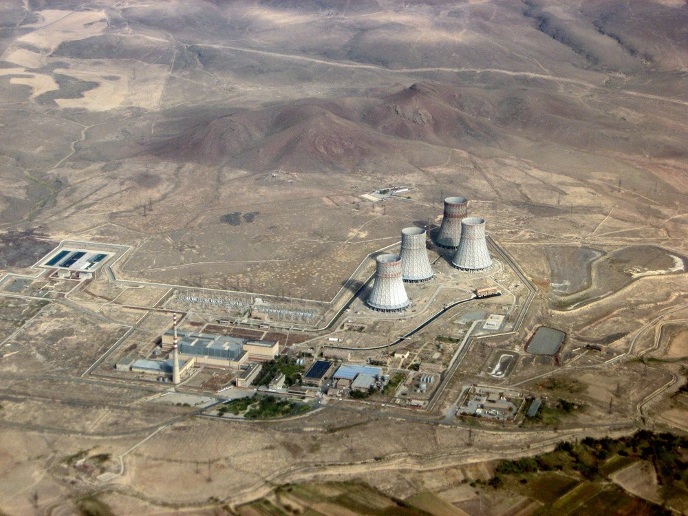 Armenian nuclear power station withdrawn from energy production network