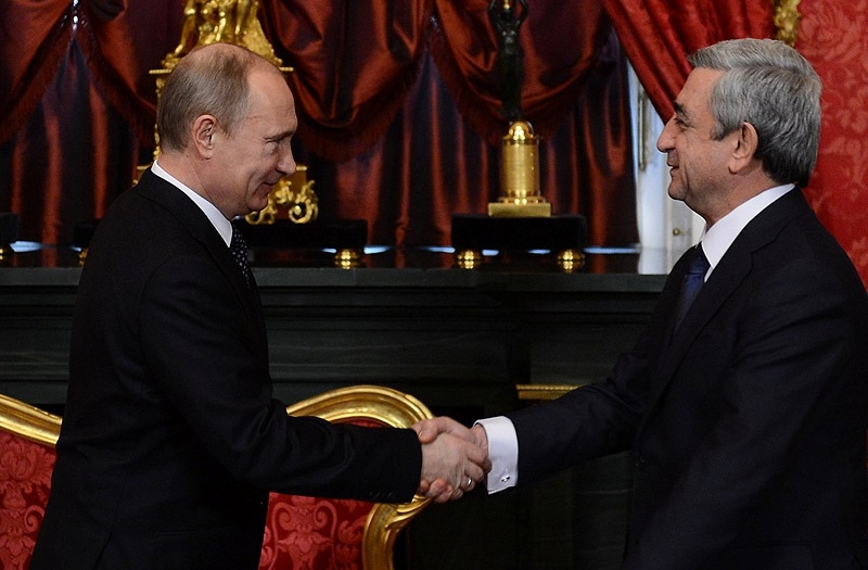 Armenia's President congratulates Vladimir Putin on his birthday anniversary