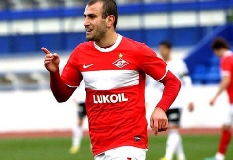 Yura Movsisyan climbs to 1st place in polls aimed to reveal best footballer of Russian 
Premier League