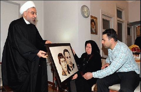 Iran's Rouhani pays Christmas visits to Armenian families