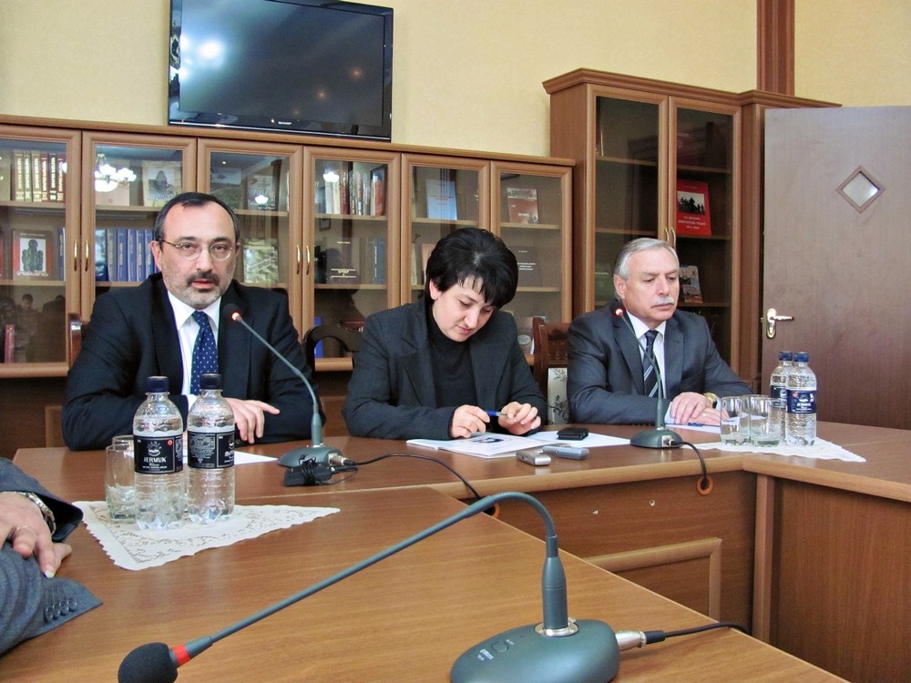 NKR Foreign Affairs Minister visits Artsakh State University