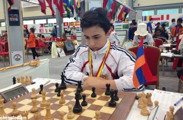 Armenian chess player gets FIDE title