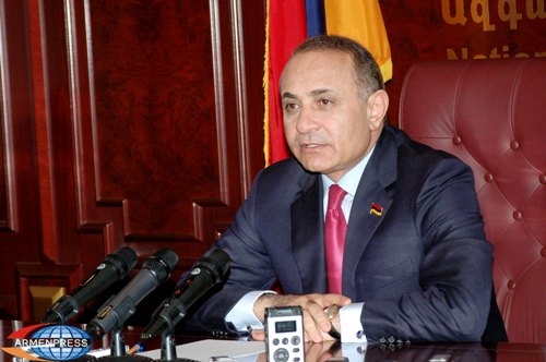 Armenian Parliament Speaker sends condolences on Ara Shiraz’s death
