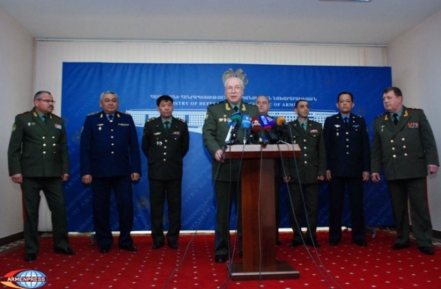 В Ереване прошло заседание Координационного комитета по вопросам ПВО при Совете 
министров обороны государств-участников СНГ