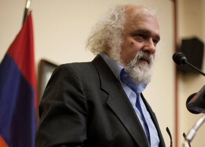 Ragip Zarakolu delivers address at Armenian Genocide remembrance event in Capitol Hill