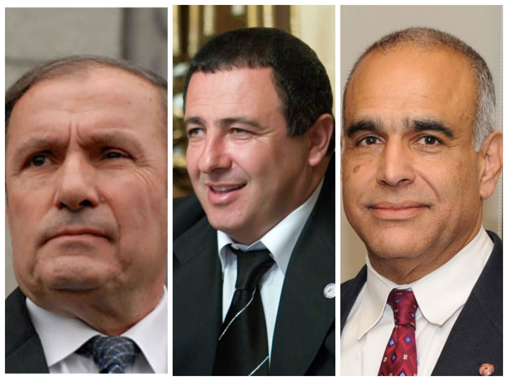 Levon Ter-Petrosyan, Gagik Tsarukyan and Raffi Hovhannisyan hold meeting