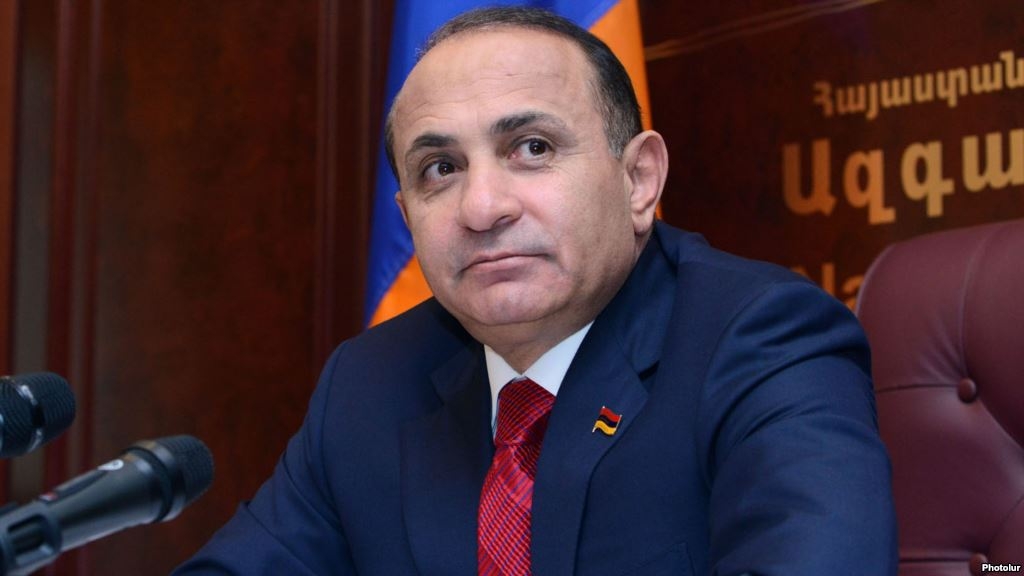 Hovik Abrahamyan Named as Armenia’s New PM Candidate