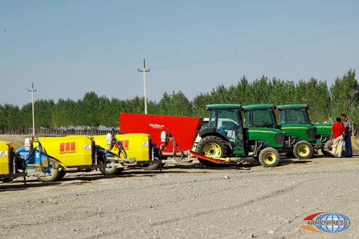 В Армении оперативно была реализована большая часть завезенных белорусских 
тракторов