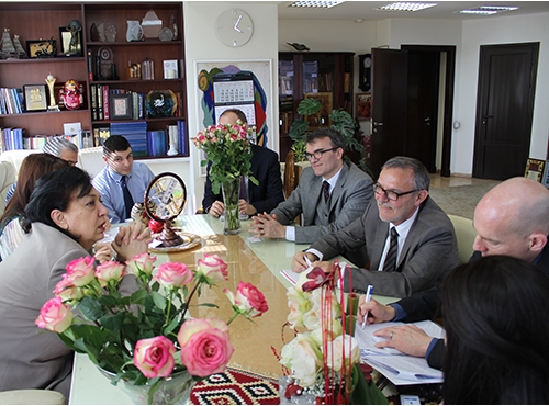 Hranush Hakobyan receives delegation of OSCE Chairman Representative