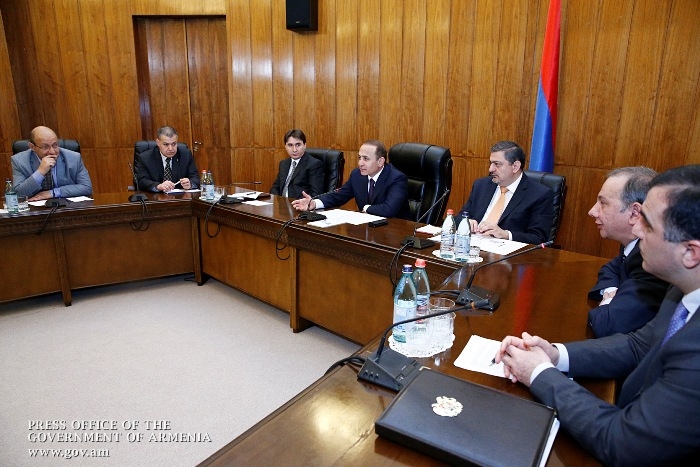 Prime Minister Hovik Abrahamyan received IT experts
