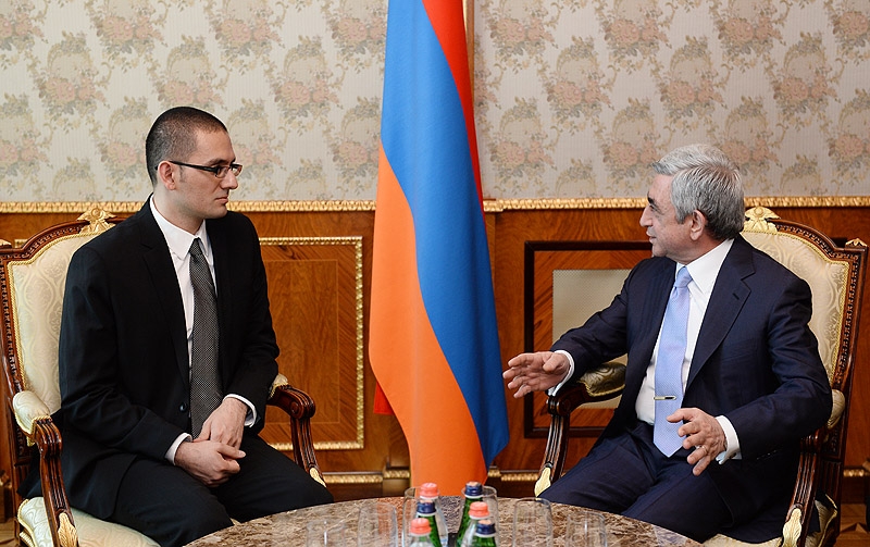 Президент Армении считает визит вице-президента Твиттера в Ереван очень важным