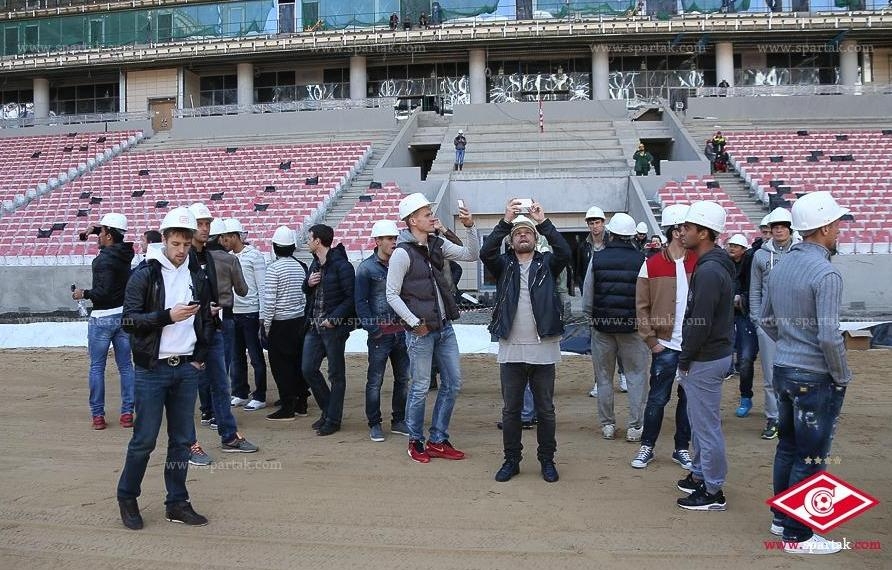 Մովսիսյանին և Օզբիլիսին դուր է եկել «Սպարտակ»-ի նոր կառուցվող մարզադաշտը
