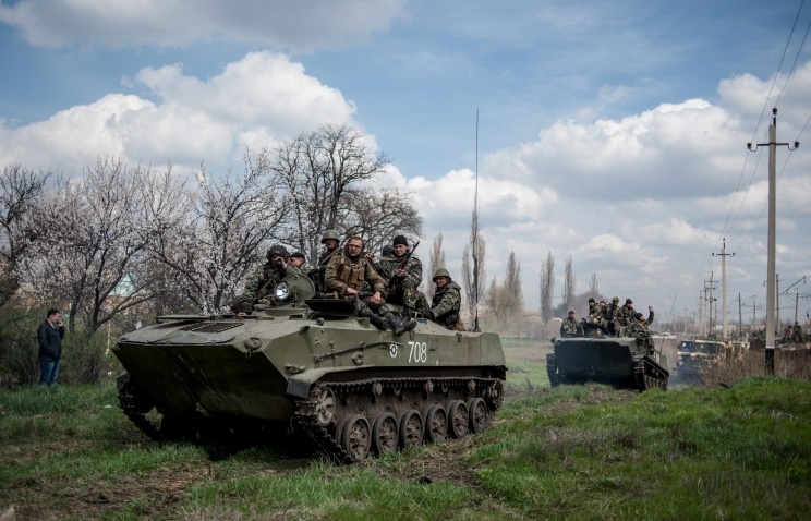 МИД РФ: Россия настаивает на отводе подразделений украинской армии с юго-востока 
страны