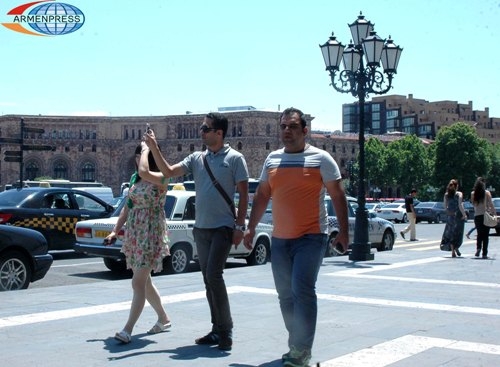 В первом квартале 2014 года Армению посетило более 150 тысяч туристов