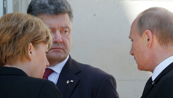 Putin has 15-minute meeting with Proshenko
