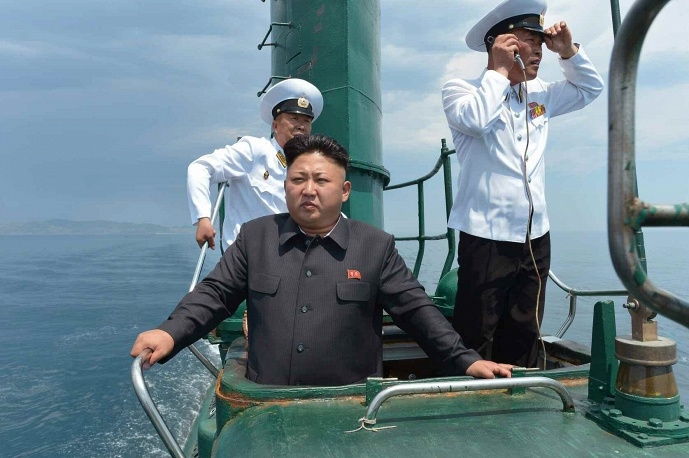 Ким Чен Ын лично руководил маневрами подводной лодки
