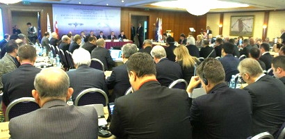 Armenian side raises issues on barriers to peace at NATO seminar in Azerbaijan