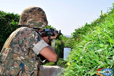 Семь дней на передовой: азербайджанцы произвели более 7500 выстрелов в 
сторону арцахских 
позиций