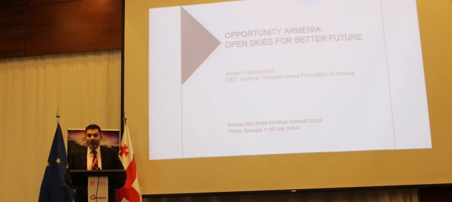 Armenia's "open skies" policy and tourist attractiveness presented in Tbilisi