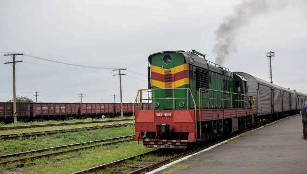 Поезд с останками пассажиров Boeing прибыл в Донецк