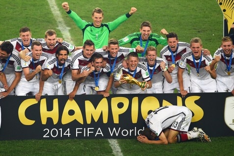 Банк Германии выпустит монету, посвященную победе национальной команды на 
чемпионате мира в Бразилии