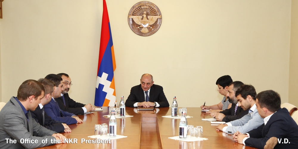 Bako Sahakyan rates high role of Armenian Diaspora of Russia in development of Artsakh