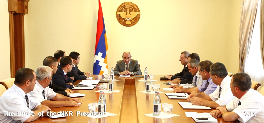 Bako Sahakyan convoked consultation dedicated to agricultural issues