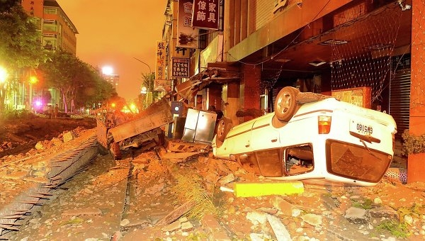 Взрывы газа на Тайване: не менее 24 погибших